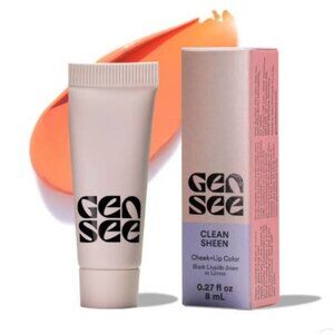 Clean Sheen Cheek + Lip Color by Gen See in shade Apricot- like new
